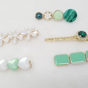 Korean Style Multicolor Pearl Bead Barrettes Women's Hairpin Hair Accessories