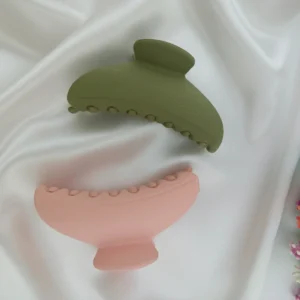 curve shape large size hair clutcher