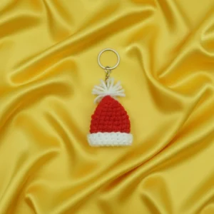 handmade and crochet santa clause hat