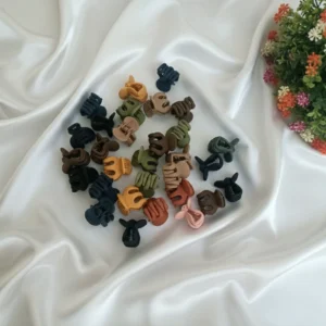 small size matte hair claw
