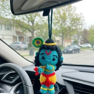 Crochet Krishna Car Hanging Accessories