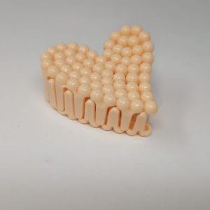 Heart Shape Hair Claw Clip Strong Hold Hair Clutcher