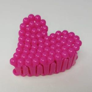 Heart Shape Hair Claw Clip Strong Hold Hair Clutcher