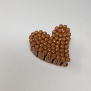 Heart Shape Hair Claw Clip Strong Hold Hair Clutcher