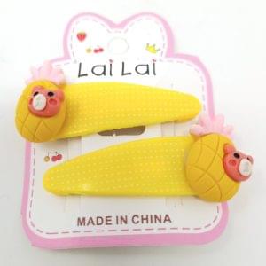 Cute Pineapple Fruit Tic Tac Hair Clip