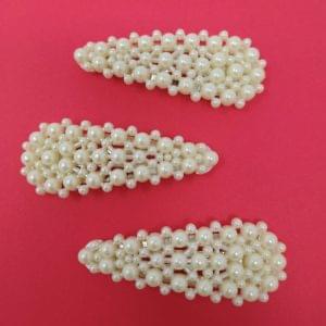 Fancy Pearl Clips Korean Style Hair Clips for GirlsWomen
