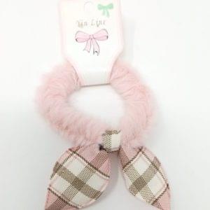 Rabbit Fur Scrunchies Rubber Band