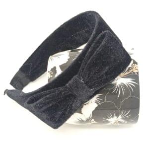 Velvet Bow Hair Band Head Band For Women's And Girl's Hair Band
