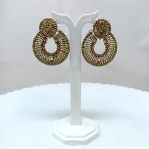 dangle earring drops danglers jhumka earrings marron1