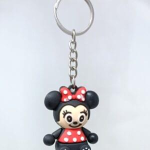 minnie mouse disney keychain