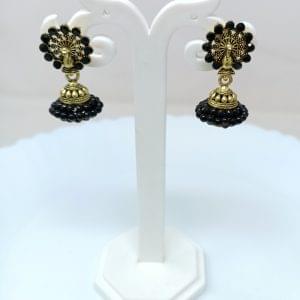 stud jhumka flower earrings drop earring