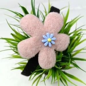 flower hairband headband for woman pink
