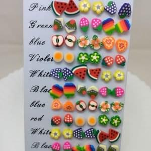 fruit design tops earrings