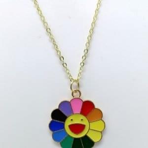 necklace smile pendant
