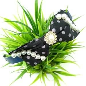 pearl bow knot hair tie hairband
