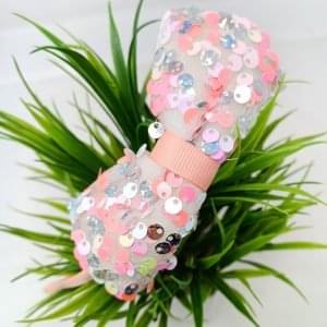 Rose Sequin Bow Hairband Headband for Women and Girls (Pack of 1 pc)