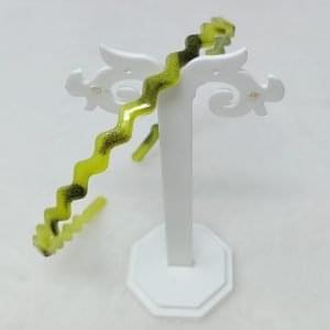 wavy thin plastic hairband headband
