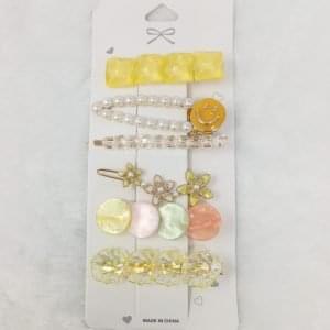 white pearl and stone women hairpin hair accessories