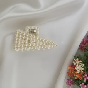 triangle shape Pearl Clutchers for Hair, Hair Claw Clips, hair clips for women, girls latest hair Accessories for Women Stylish hairpin