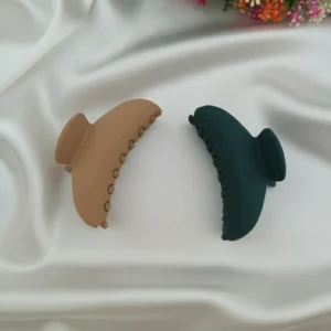 curve shape large size hair clutcher