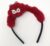 1 pc Maroon Furry Hair Band With Bunny Eyes Cat Ears Pattern Head Band For Women’s And Girl’s Hair Band (Maroon)- Pack of 1 pc