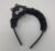 1 pc Black Furry Hair Band With Bunny Eyes Cat Ears Pattern Head Band For Women’s And Girl’s Hair Band (Black)- Pack of 1 pc