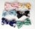 1 pc Floral Bow Hair Clips for Women Silk Hair Barrettes Metal Hair Pins for Party Wedding Daily Wear (Blue, White, Pink, Black, Sky Blue, Teal)- Pack of 1 Pc