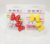 4 Pcs Red and Yellow Glitter Butterfly Cute Baby Hair Clips Set Baby Hairpin For Kids Girls Hair Accessories Hair Clip