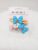 2 Pcs Peach Glitter Butterfly Cute Baby Hair Clips Set Baby Hairpin For Kids Girls Hair Accessories Hair Clip