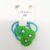 3 pcs Teal Cute Fruits Design Hair Bands For Girls Rubber Band (Teal)- Pack of 3 Pcs