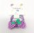 3 pcs Purple Cute Fruits Design Hair Bands For Girls Rubber Band (Purple)- Pack of 3 Pcs