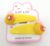 2 pcs Yellow Cute Pineapple Fruit Tic Tac Hair Clip For Girls, Kids And Toddlers (Yellow)- Pack of 2 Pcs