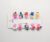 Funky Peppa Pig Attractive Hair Clips Stylish Beauty Alligator Clip/ Hair Accessories for Girls Teens, Toddlers, Kids, Women (10 Clips Set)