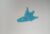 Sky Blue Glitter Sequin Princess Crown Hair Clips with Alligator Hair Clips for Girls Toddlers Kids Party (Sky Blue, 1 Pcs)