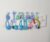 Korean Blue Clips for Baby Girls, 14 PCS Blue Hair Accessories Colorful Rainbow Candy Flower Queen Bow Blue Hair Pins Barrettes