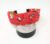 1 pc Korean Style Solid Red Rainbow Unicorn print Fabric Knot Plastic Hairband Headband for Girls and Woman Hair Band (Red)- Pack of 1 pc