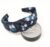 CouponRocks 1 Pc Cyan Blue Owl print Korean Style Solid Fabric Knot with Tape Plastic Hairband Cyan Blue Headband for Girls and Women (Cyan Blue)- Pack of 1 pc