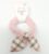1 pc Baby Pink Bunny Design Fluffy Furry Elastic Scrunchy Ponytails Holder Hair Rubber Band For Women, Girls And Kids (Baby Pink)- Pack of 1 Pc