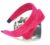1 pc Pinkish Red Velvet Bow Hair Band Head Band For Women’s And Girl’s Hair Band (Pinkish Red)- Pack of 1 pc