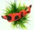 Red Big Polka Dot Knotted Bow Hairband Headband for Women and Girls (Pack of 1 pc)