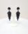 Black Peacock Shaped Stud Jhumkas for Women and Girls