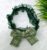 Dark Cyan Printed Bow Elastic Hairband Headband for Babies Kids Girls (Pack of 1 pc)