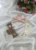 Brown, Pink, and White Large Size Bow Shape Clutchers/Hair Claw Clips for women and girls (Pack of 3 pcs)
