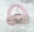 Baby Pink Butterfly Bow Elastic Hairband Headband for Babies Kids Girls (Pack of 1 pc)