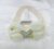 Cream Butterfly Bow Elastic Hairband Headband for Babies Kids Girls (Pack of 1 pc)