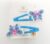 2 pcs Sky Blue Butterfly Hair Clips For Girls, Kids And Toddlers (Sky Blue)- Pack of 2 Pcs