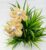Checked 2 Flowers Yellow Floral Hairband Headband for Women and Girls (Pack of 1 pc)