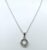 Silver Plated Circular Shape Pendent Necklace with Chain for Women & Girls (Pack of 1 pc)