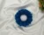 Blue Handmade Knitted and Crochet Scrunchie hair tie for women and girls (Pack of 1)
