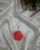 Handmade Knitted and Crochet Coral Rose keychain for women and girls (Pack of 1)